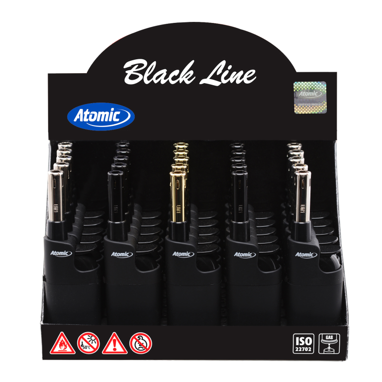 Aanst. mini MPL Atomic Black Line 5 stuks