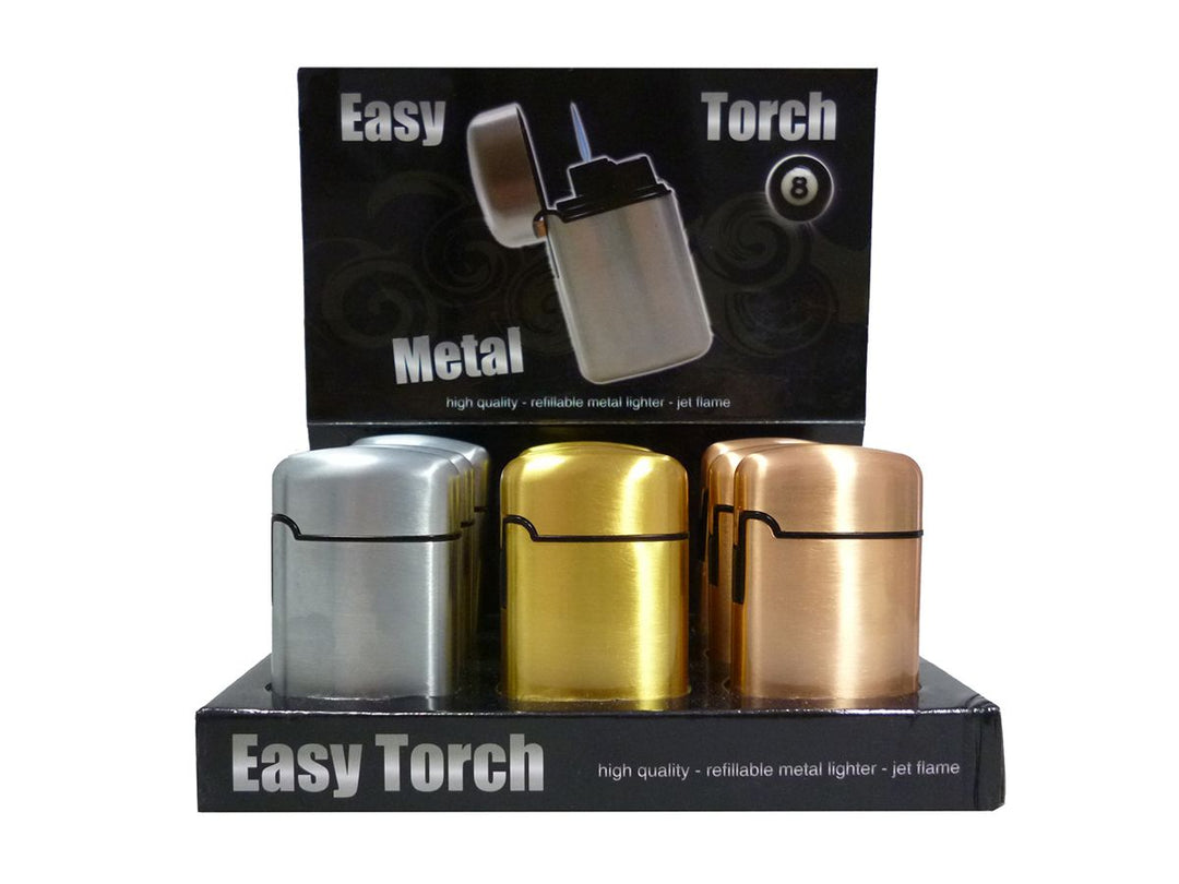 Easy Torch Single Jet Metallic 3 stuks