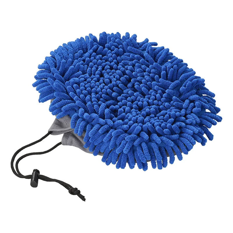 ProPlus Chenille microvezel hoes voor telescopische wasborstel 150650V01/652V01 blauw