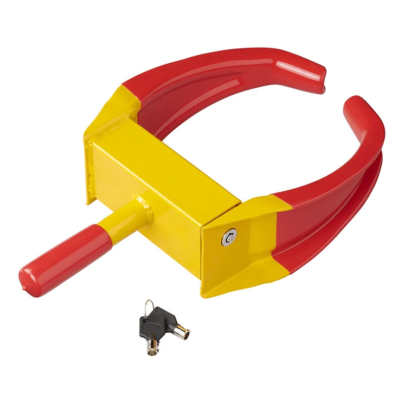 Doublelock Wielklem universeel red | Aanhangwagens Doublelock Wielklem universeel red | Aanhangwagens