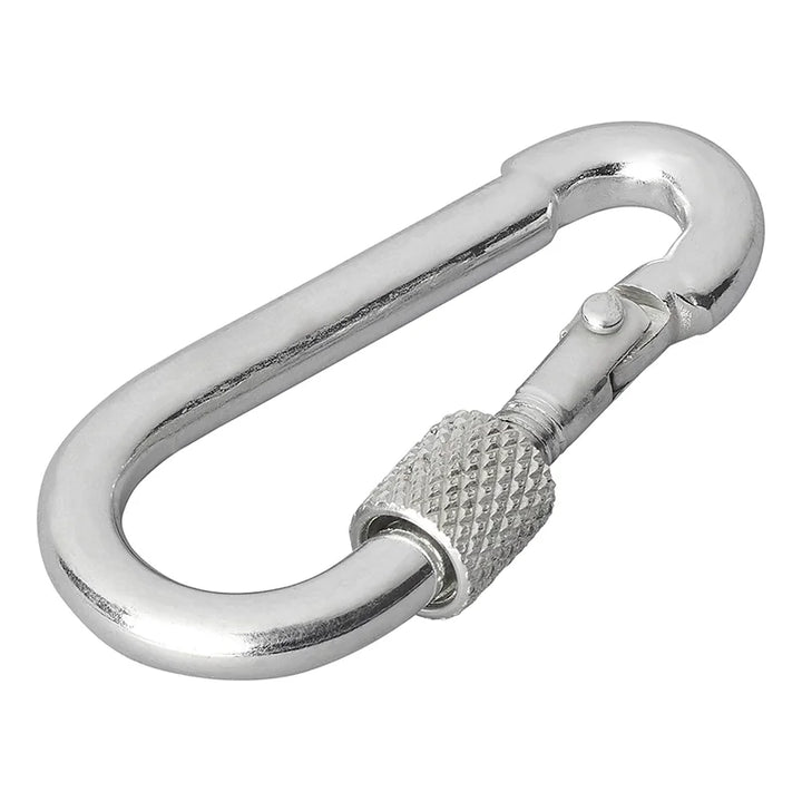 ProPlus Karabijnhaak metaal 5x50mm met schroefsluiting
