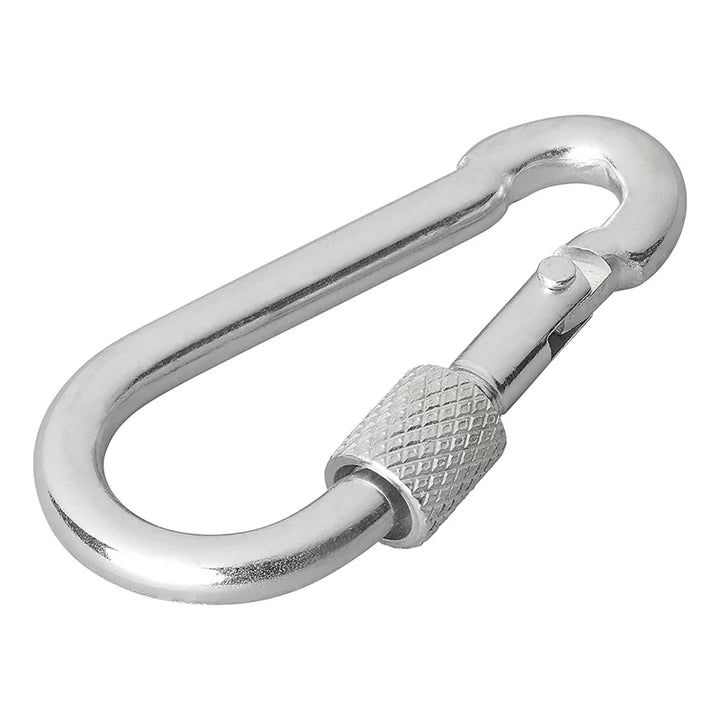 ProPlus Karabijnhaak metaal 6x60mm met schroefsluiting