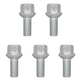 ProPlus Wielbout M12x1,5 conisch bol - set van 5 stuks