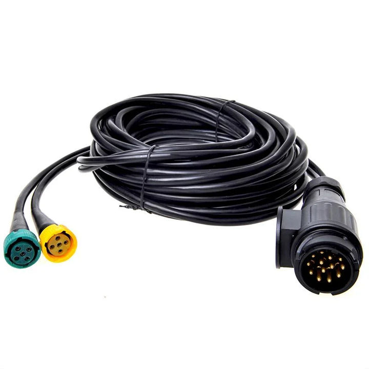 ProPlus Kabelset 9M met stekker 13-polig en 2x connector 5-polig