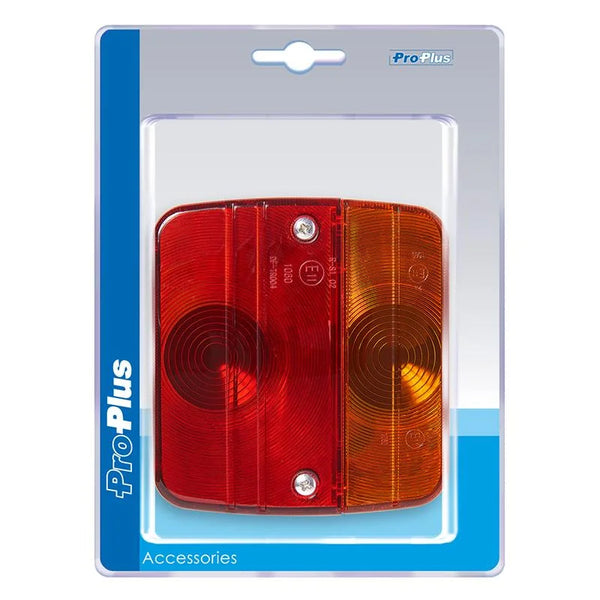 ProPlus Achterlicht 4 functies 98x104mm incl. gloeilampjes in blister