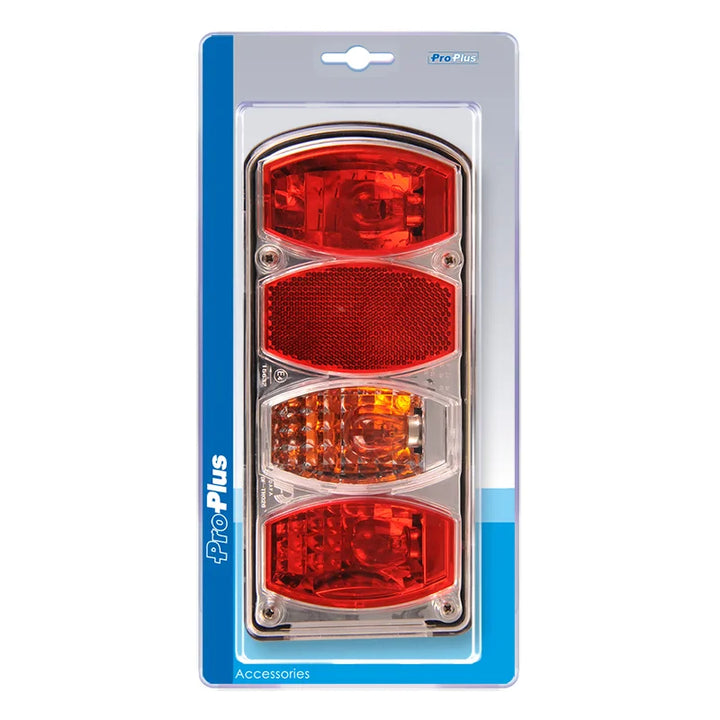 ProPlus Achterlicht 6 functies 222x100mm links in blister