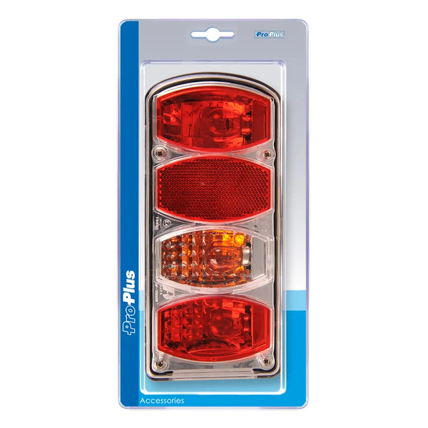 ProPlus Achterlicht 6 functies 222x100mm links in blister