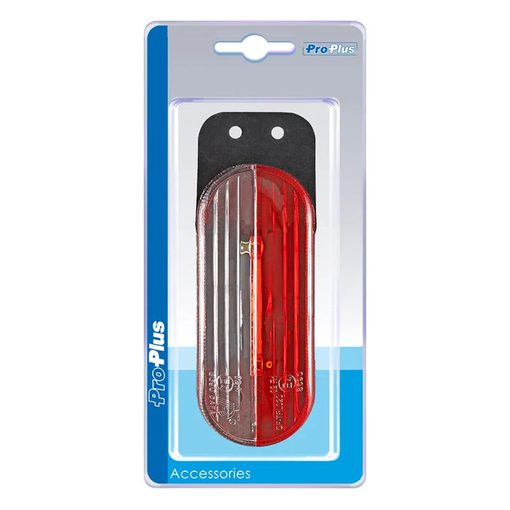 ProPlus Breedtelicht LED rood/wit links in blister