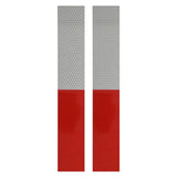 ProPlus Reflecterend tape 5x30cm rood/wit - set van 2 stuks