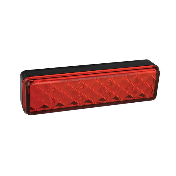 ProPlus Achterlicht 12/24V 2 functies 135x38mm LED met houder zwart in blister