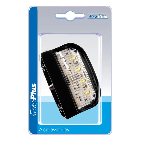 ProPlus Kentekenverlichting 12/24V 70x42mm LED 2P. voor 343871/72 in blister