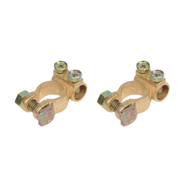 ProPlus Accupoolklemmen set (+) en (-) 35-50mm in blister