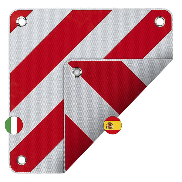 ProPlus Markeringsbord flexibel 50 x 50 cm voor Italië/Spanje 2in1