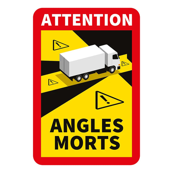 ProPlus Sticker "Attention Angles Morts!" Vrachtwagen