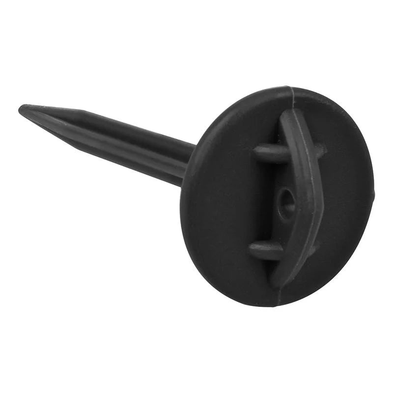 ProPlus Grondzeilpen - Kunststof - Ø 7.5 x 90 mm - Zwart - 10 stuks