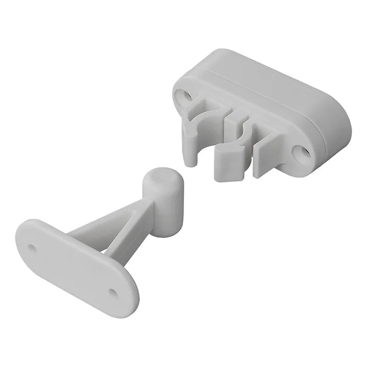 ProPlus Deurvanger met flexibele klem grijs 2-delig