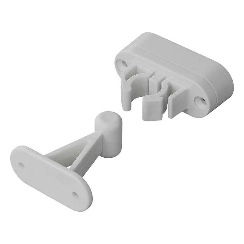 ProPlus Deurvanger met flexibele klem grijs 2-delig