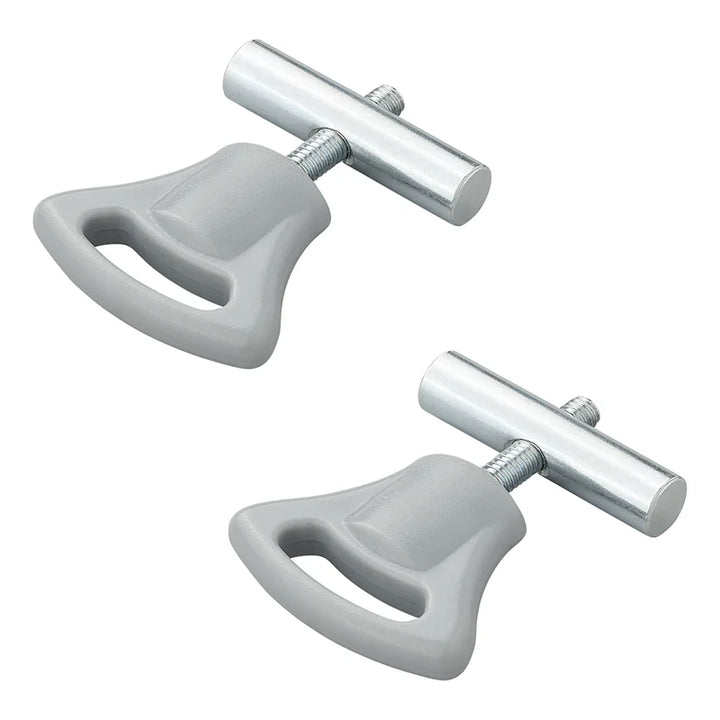 ProPlus Eindstop met kunststof knop voor tentrail 8-10mm - set van 2 stuks