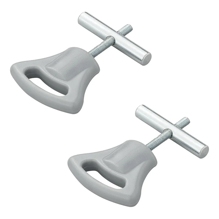 ProPlus Eindstop met kunststof knop voor tentrail 5-6mm - set van 2 stuks