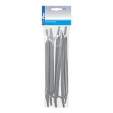 ProPlus Tentharing 25cm metaal met haak 6 stuks in polybag