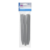 ProPlus Tentharing 22cm metaal halfrond 10 stuks in polybag