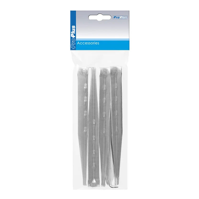 ProPlus Tentharing 18,5cm aluminium geribbeld 6 stuks in polybag