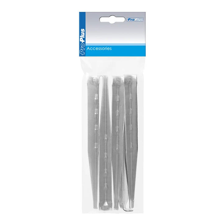 ProPlus Tentharing 18,5cm aluminium geribbeld 6 stuks in polybag