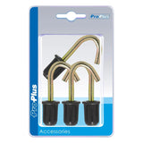 ProPlus Tentdop 19mm met ronde haak 4 stuks in blister