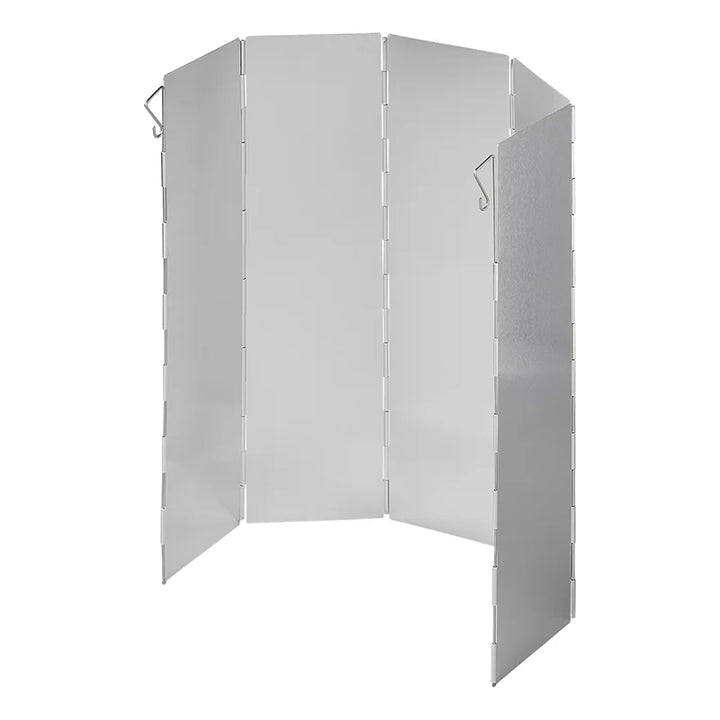 ProPlus Kookwindscherm 5-delig aluminium vouwbaar 49 x 36 cm