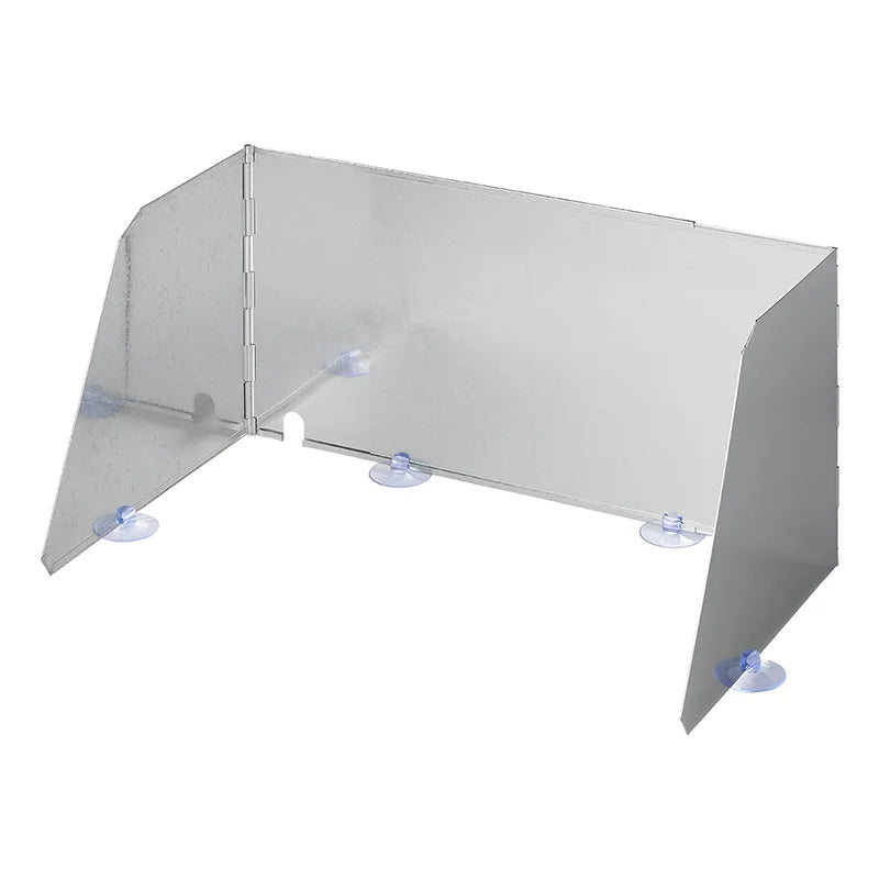 ProPlus Kookwindscherm 3-delig staal vouwbaar + uitschuifbaar 38,5/73 x 27 x 24 cm