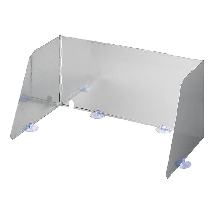 ProPlus Kookwindscherm 3-delig staal vouwbaar + uitschuifbaar 38,5/73 x 27 x 24 cm