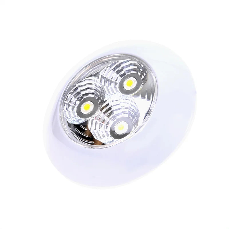 ProPlus Plafonnière / opbouwarmatuur 3-leds 12V 290lm ø95x25mm