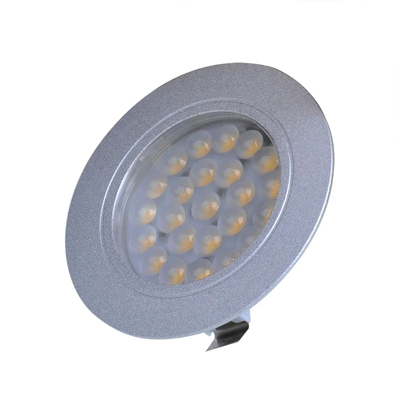 ProPlus Inbouwspot 24-leds 12V 220lm Ø65x11mm