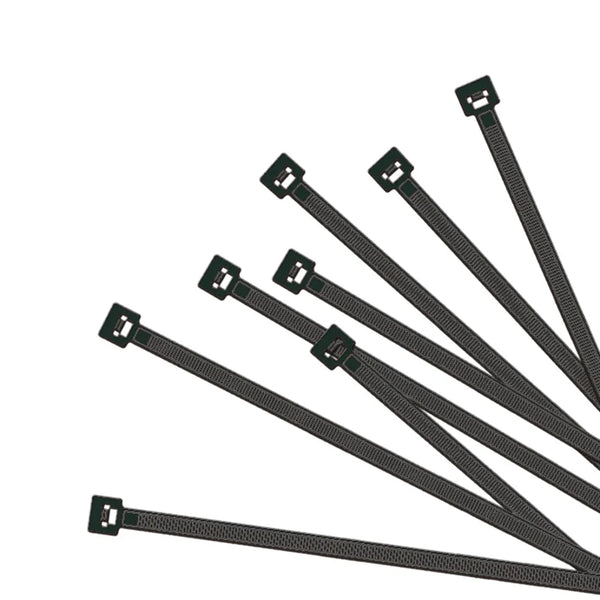 Pro Plus Tie Wraps - Kabelbinders - 200 x 2.5 mm - 100 stuks - Zwart