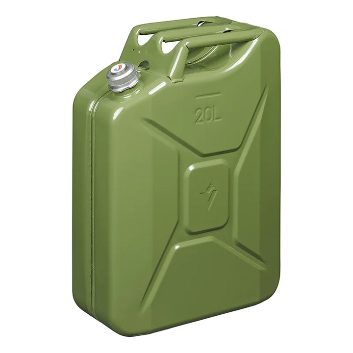 ProPlus Jerrycan 20L metaal groen met magnetische schroefdop UN- &amp; TüV/GS-gekeurd