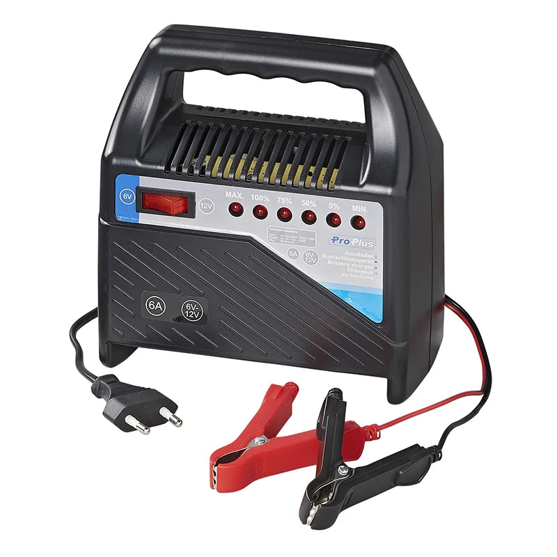 ProPlus Acculader 6V/12V 6Amp.