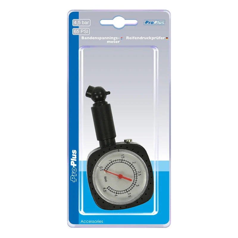 ProPlus Bandenspanningsmeter 4,5 Bar in blister