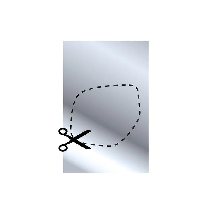 ProPlus Multifunctionele Plakspiegel - 253 x 178 mm - Maat L