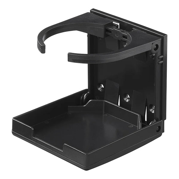 ProPlus Bekerhouder zwart verstelbaar en inklapbaar