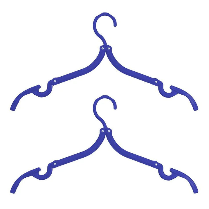 ProPlus Inklapbare Kledinghanger - Blauw - 2 Stuks