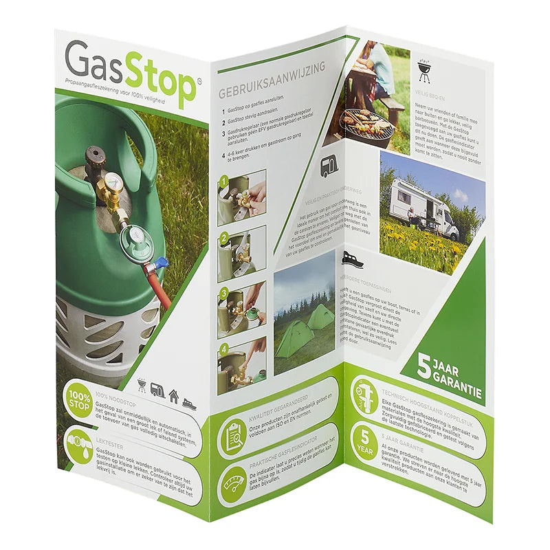 ProPlus GasStop brochure Nederlands 50 stuks