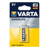 ProPlus Varta Superlife batterij 9V in blister