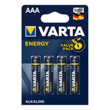 ProPlus Varta Energy Alkaline batterijen AAA 4 stuks in blister