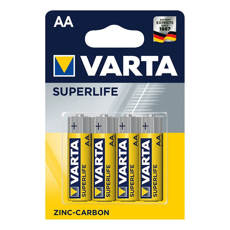 ProPlus Varta Superlife batterijen AA 4 stuks in blister