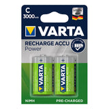 ProPlus Varta Recharge Accu Power batterijen C 3000 mAh 2 stuks in blister