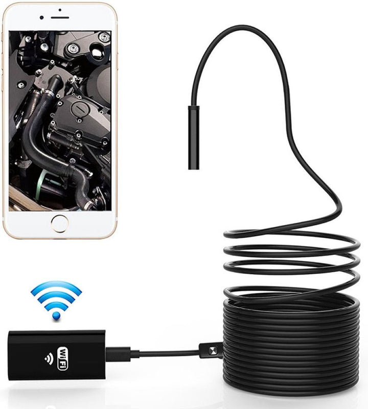 Waterdichte Wifi Endoscoop - IOS Andriod - 5 Meter - Draadloos