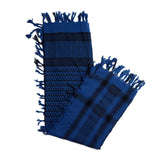 Kufiya - Originele Arafat sjaal - PLO sjaal - Blauw Met Zwart