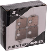 Malatec Meubelscharnier Reparatieset - 4 Stuks: voor Duurzaam Meubelonderhoud