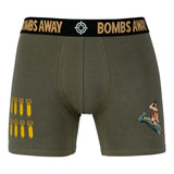 Boxershort Bombs Away - Groen