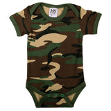 Baby romper met mouw - Woodland